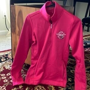 Pink Nike Golf Zip Up